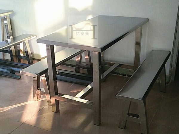 食堂分体餐桌椅 食堂分体餐桌椅